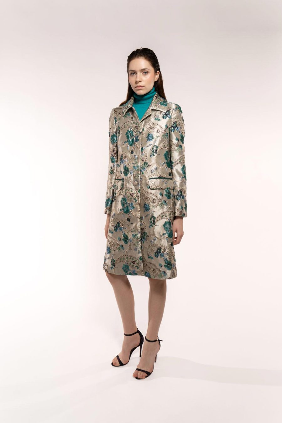 Brocade Carla Coat