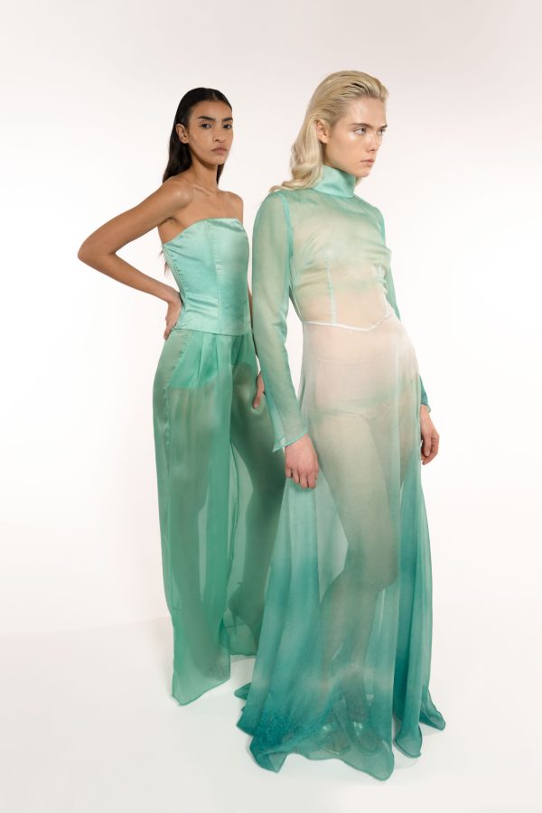Organza Large Wide Pants