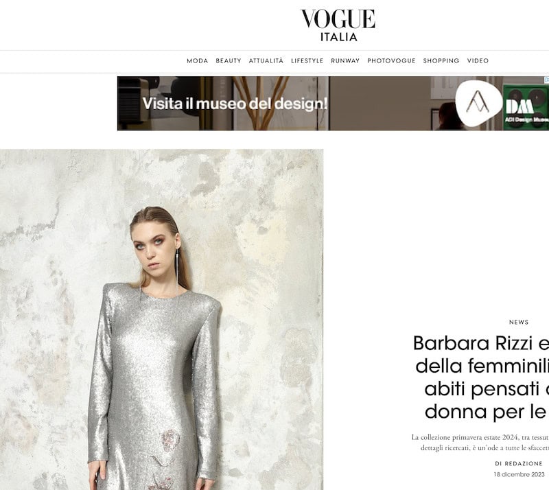 Vogue Italia New Collection Primavera-Estate 2024