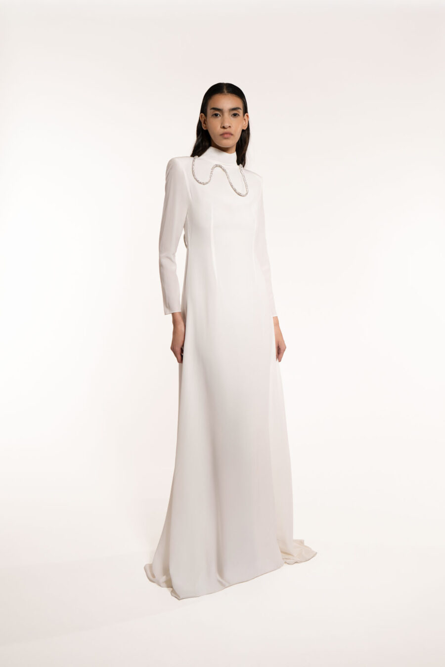 Long Dress With Swarovski