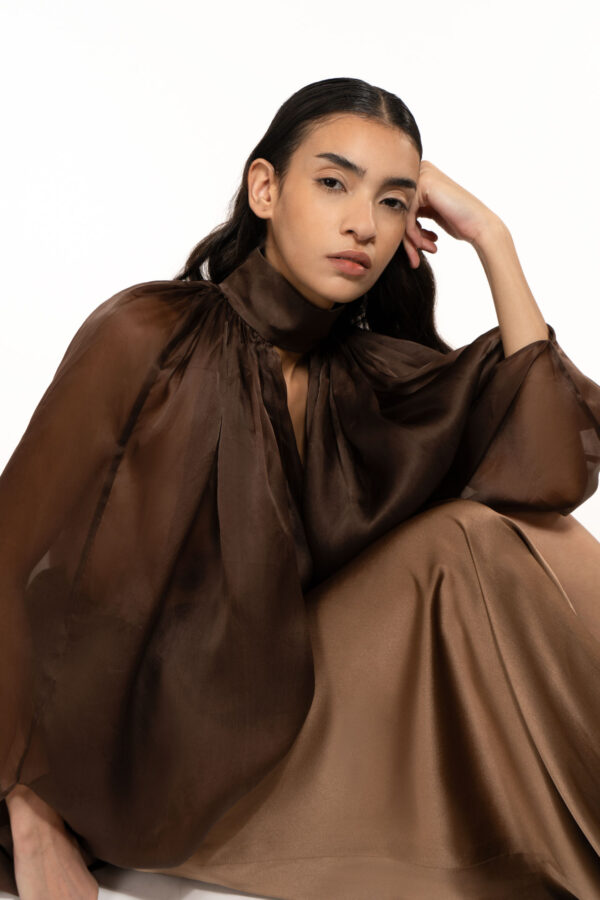 Large Shirt With Large Neckline