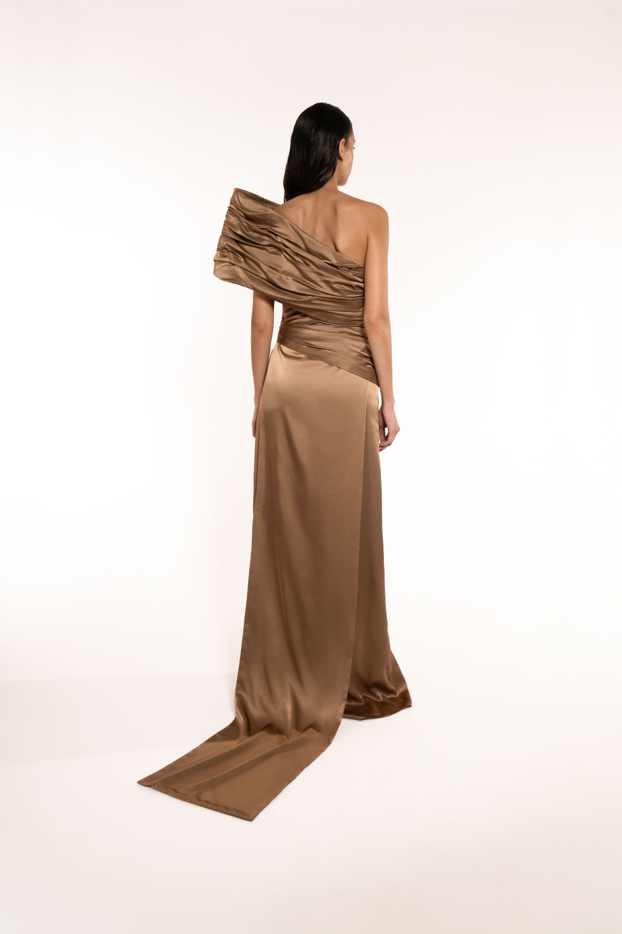 Long Dress One  Shoulder