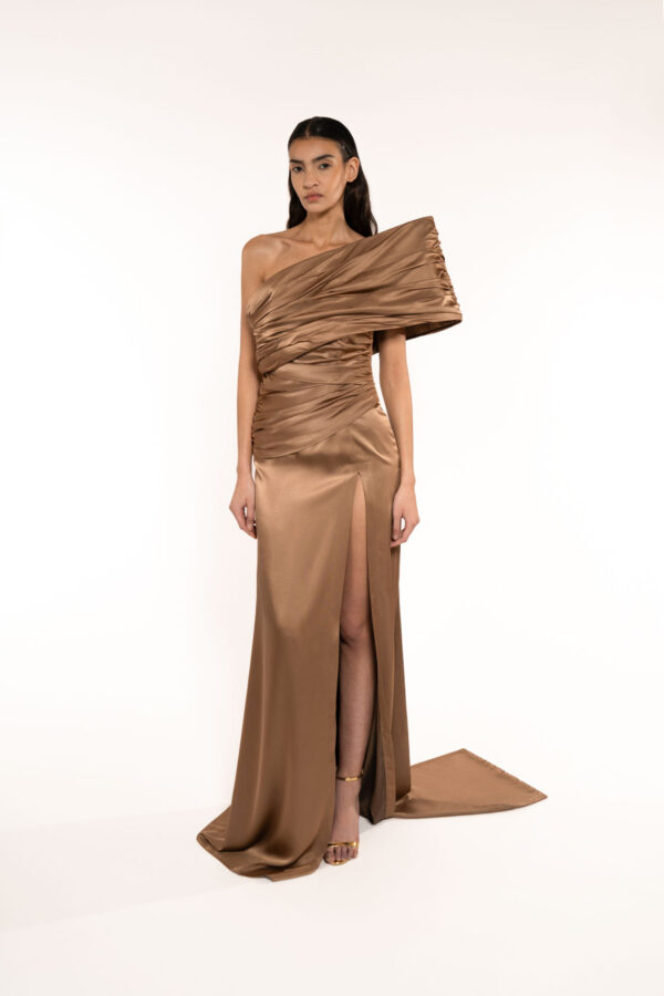 Long Dress One  Shoulder