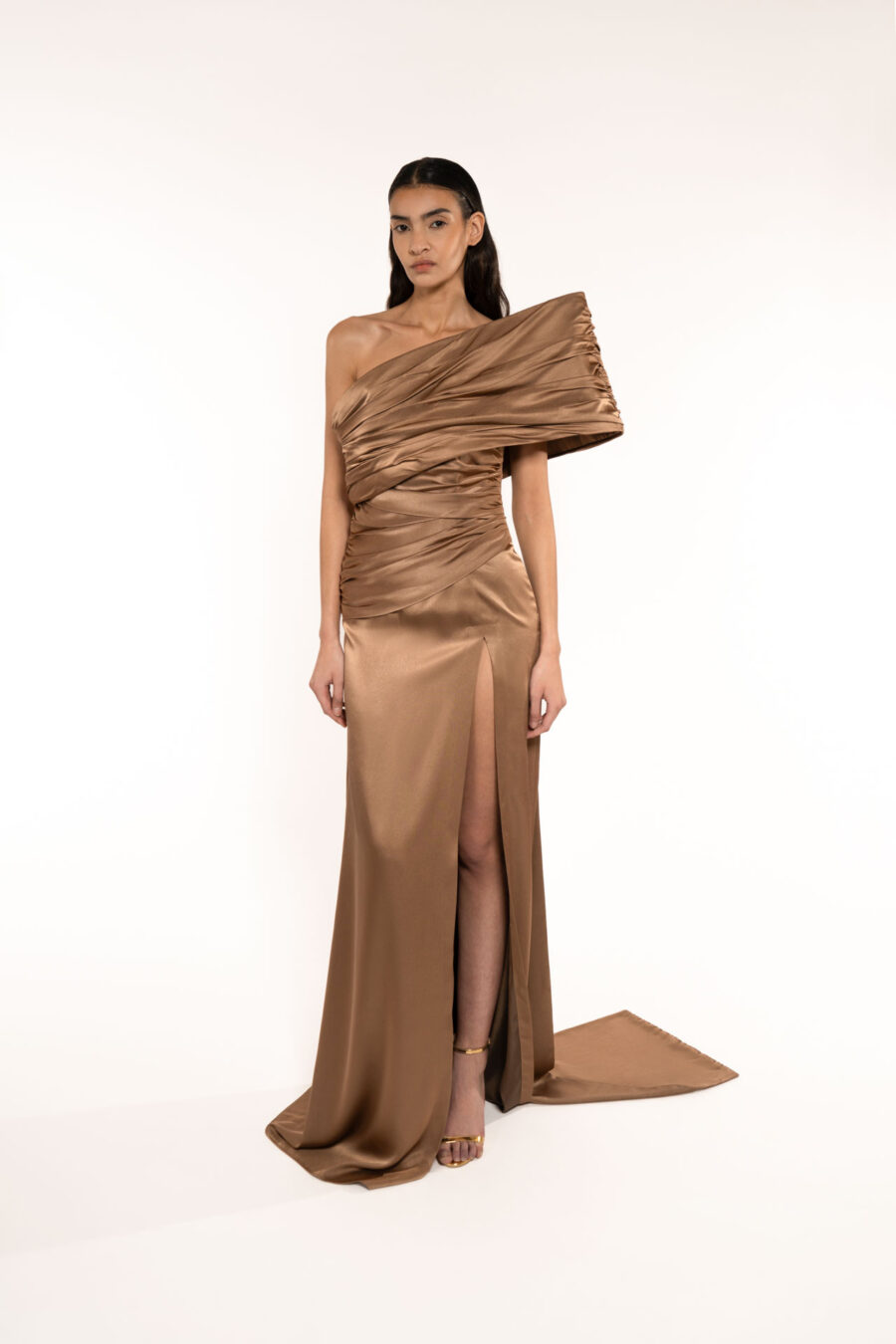 Long Dress One  Shoulder