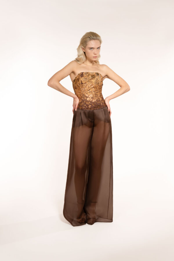 Embroidered Corset