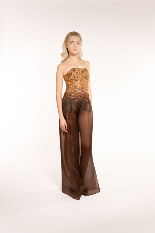 Embroidered Corset