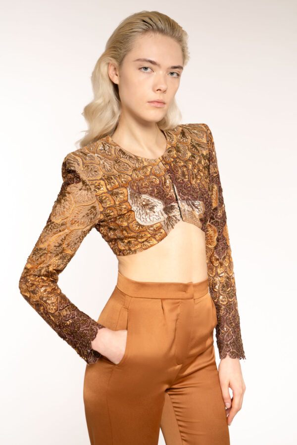 Short Embroidery Jacket