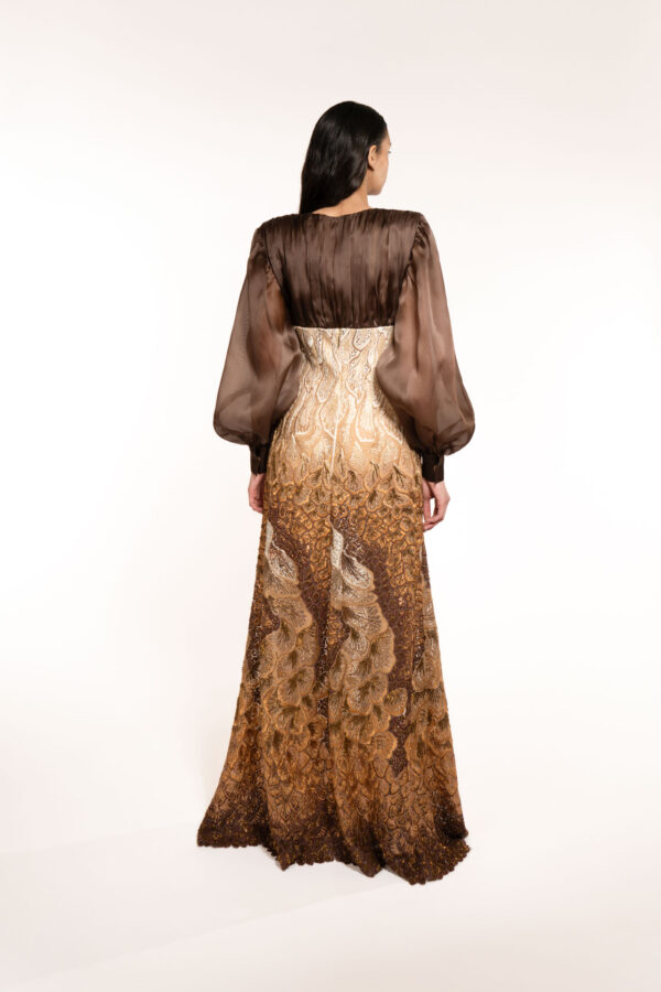 Long Embroidered Dress