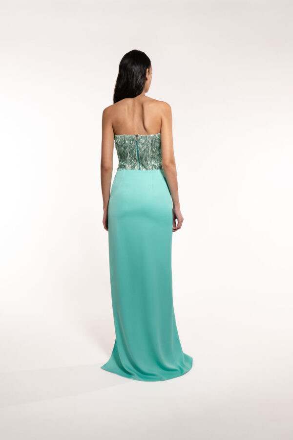 Long Skirt With Knot And Large Split