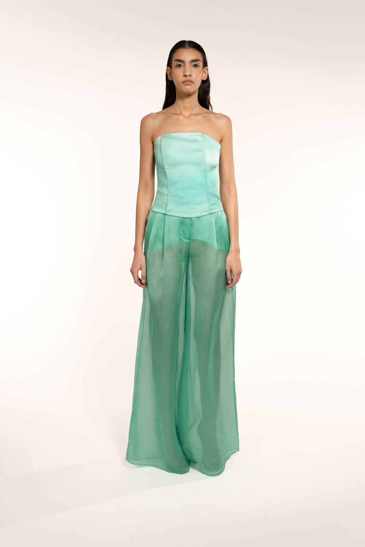 Organza Large Wide Pants