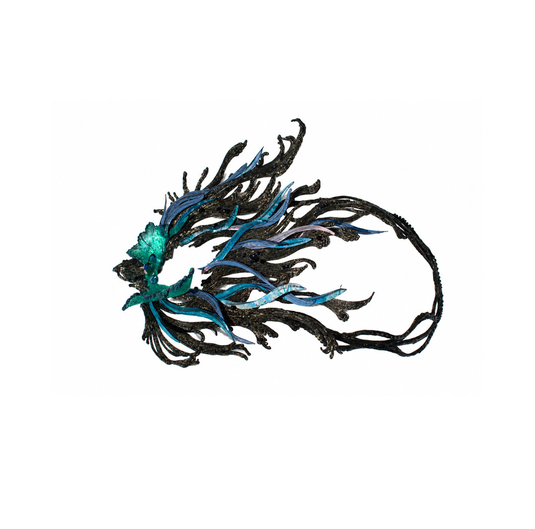 Handcrafted Mask from Runway – Water-Maktub SS 2026 Collection
