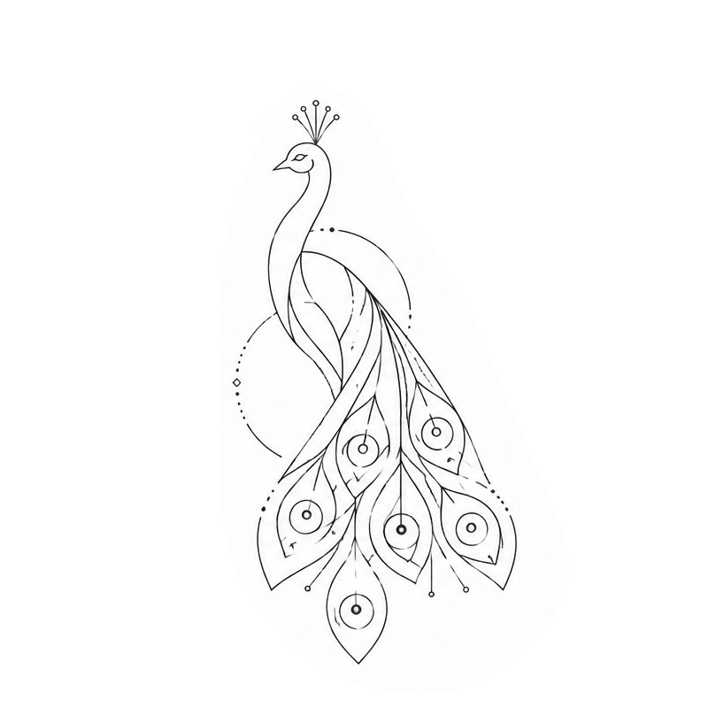 The Peacock — BR symbol