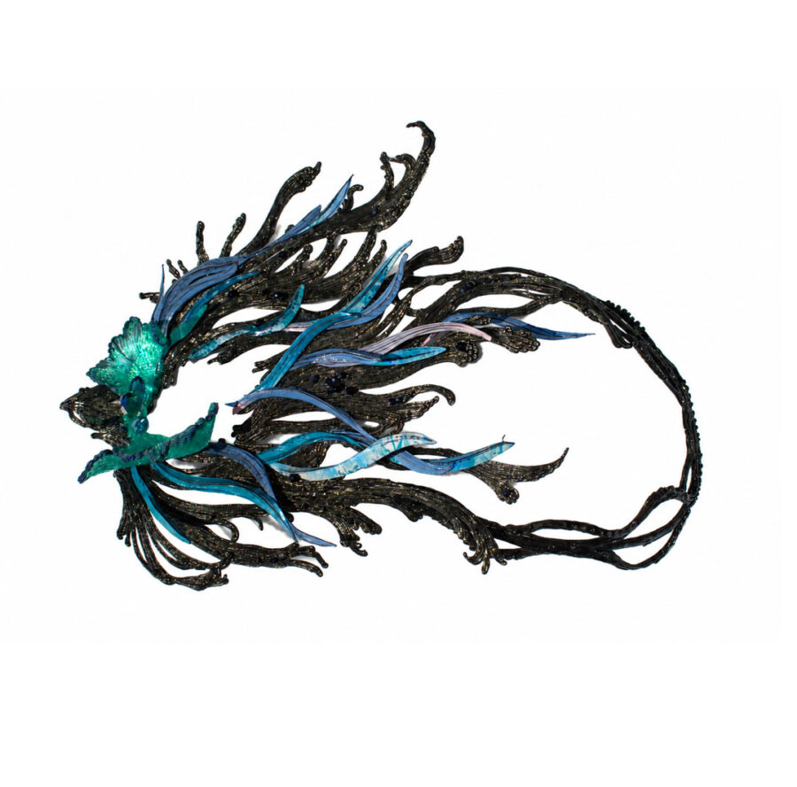 Handcrafted Mask from Runway – Water-Maktub SS 2026 Collection