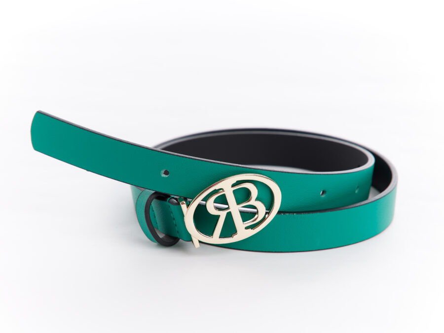 Leather Belt — Green