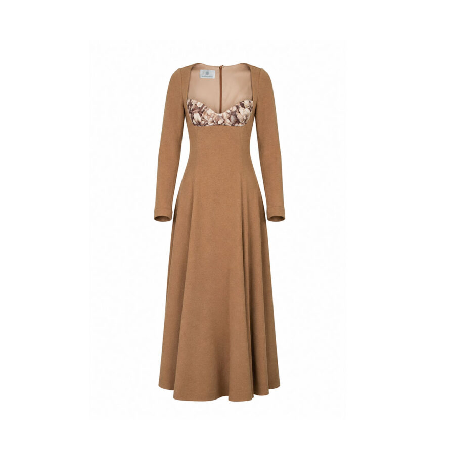 Wool Midi Dress
