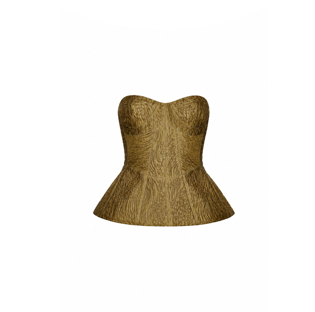 Brocade Bustier