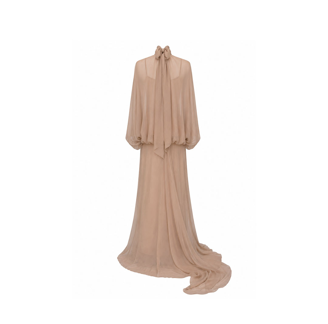 Long Dress with Petticoat