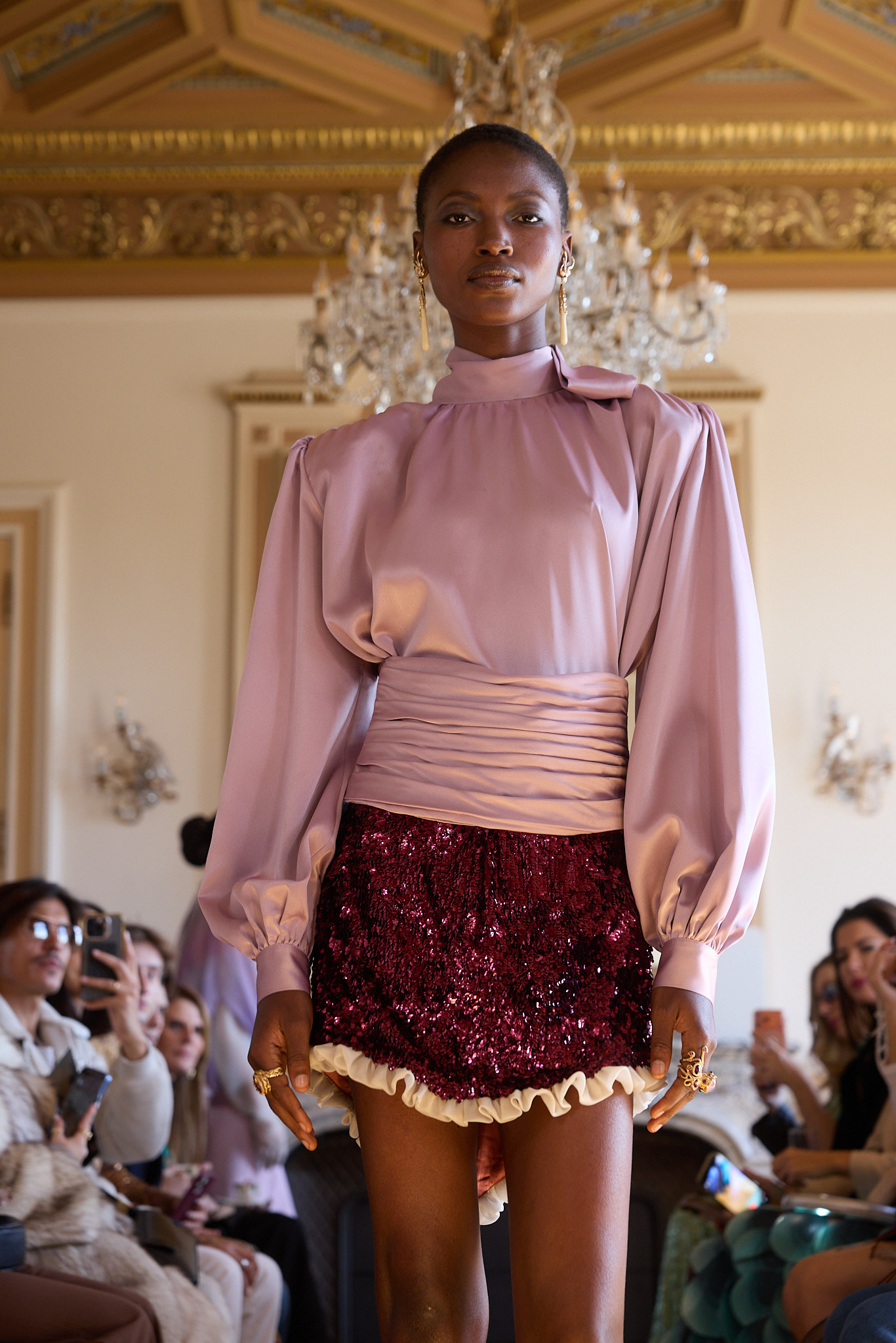 Mini Paillettes Skirt