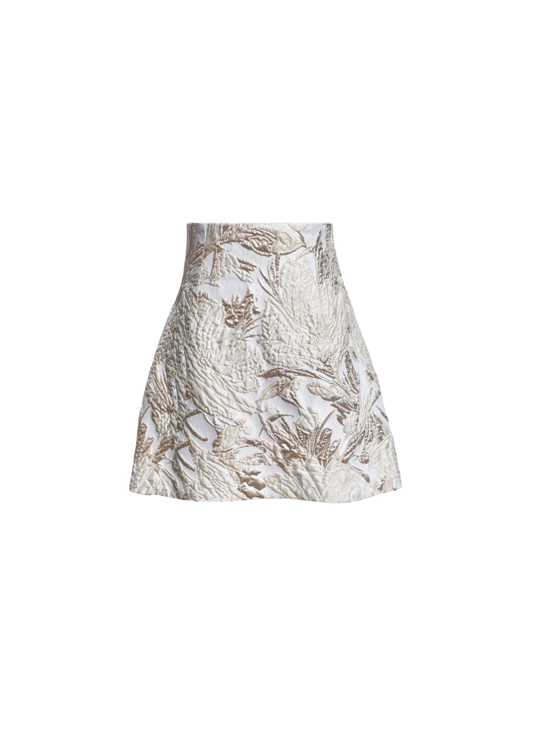Short Skirt with Removable Draped Belt