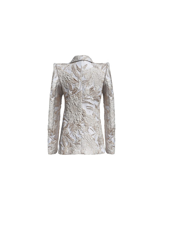 Jacket with Jewel Pin