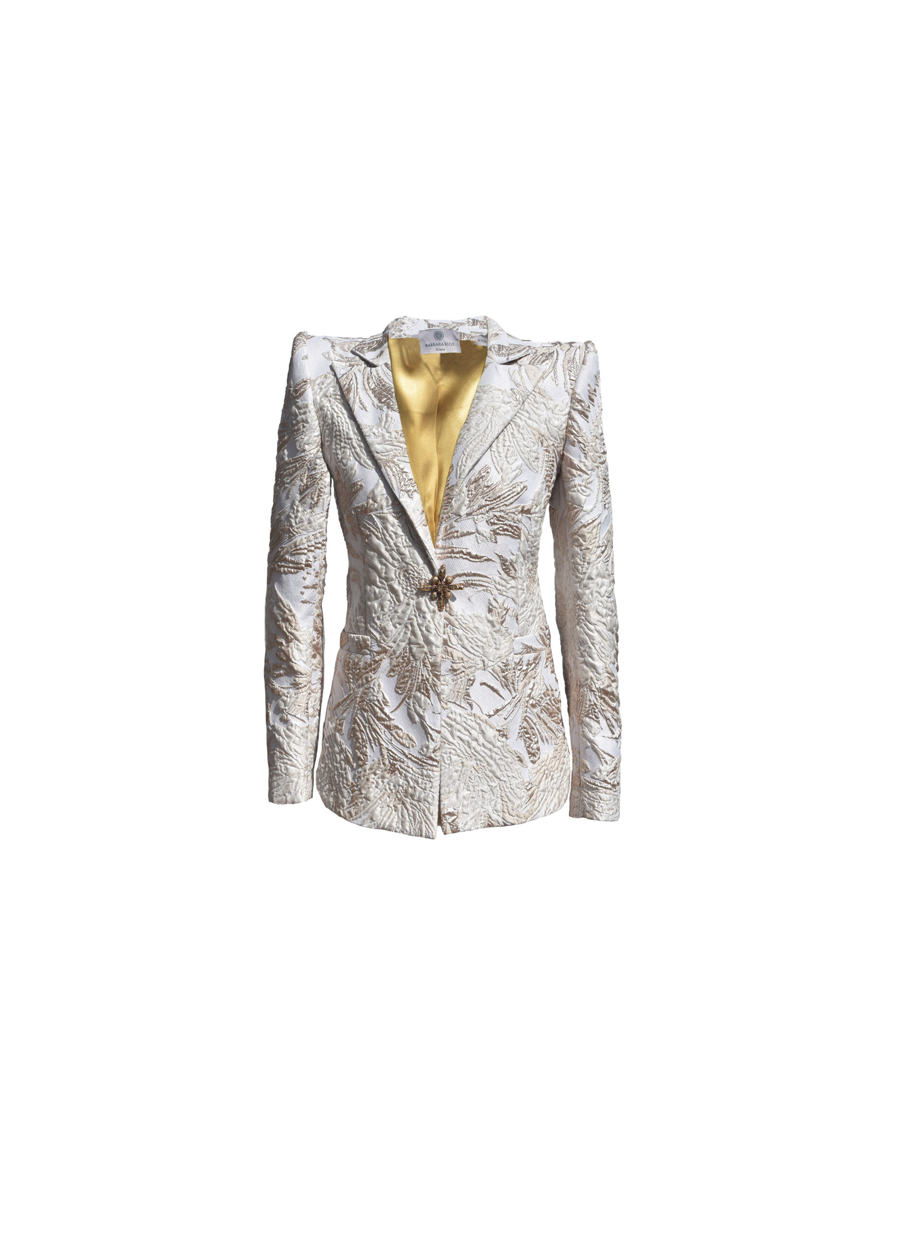 Jacket with Jewel Pin