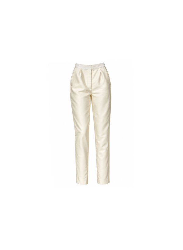 Pants with Draped Belt