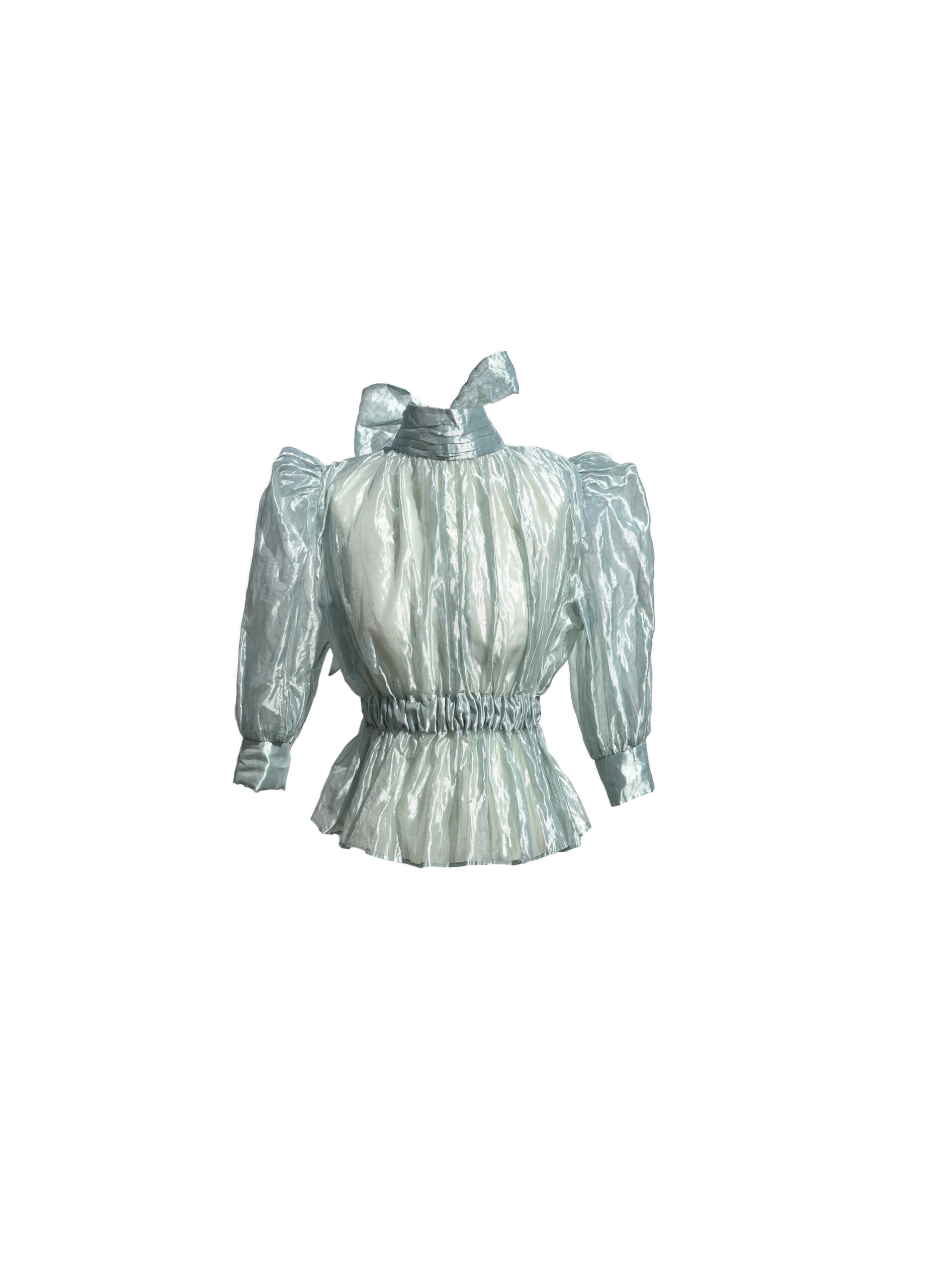 Shirt with Draped Belt