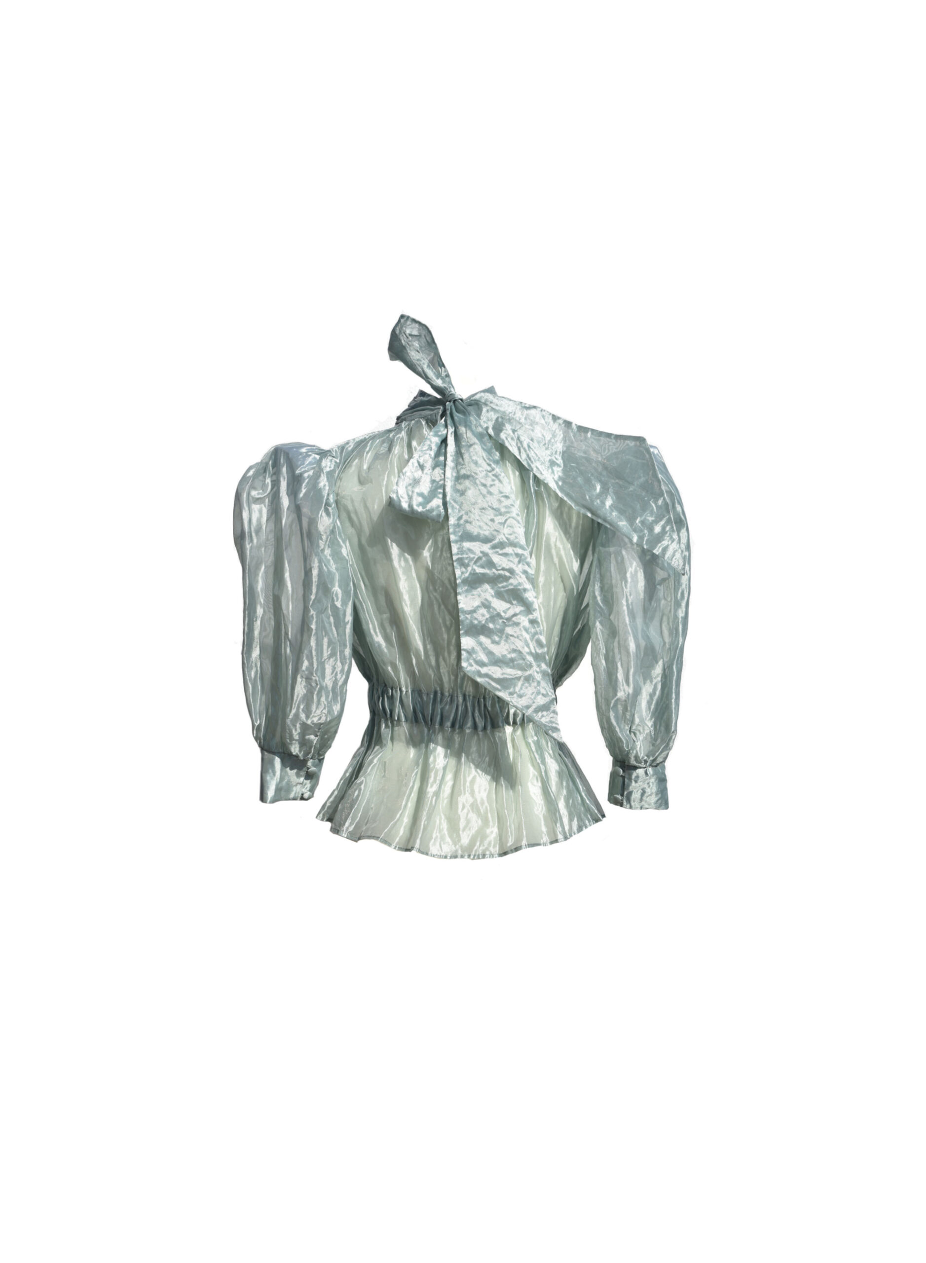 Shirt with Draped Belt