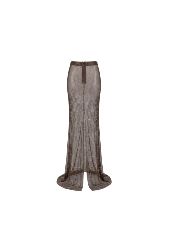 Long Mermaid Sheer Skirt