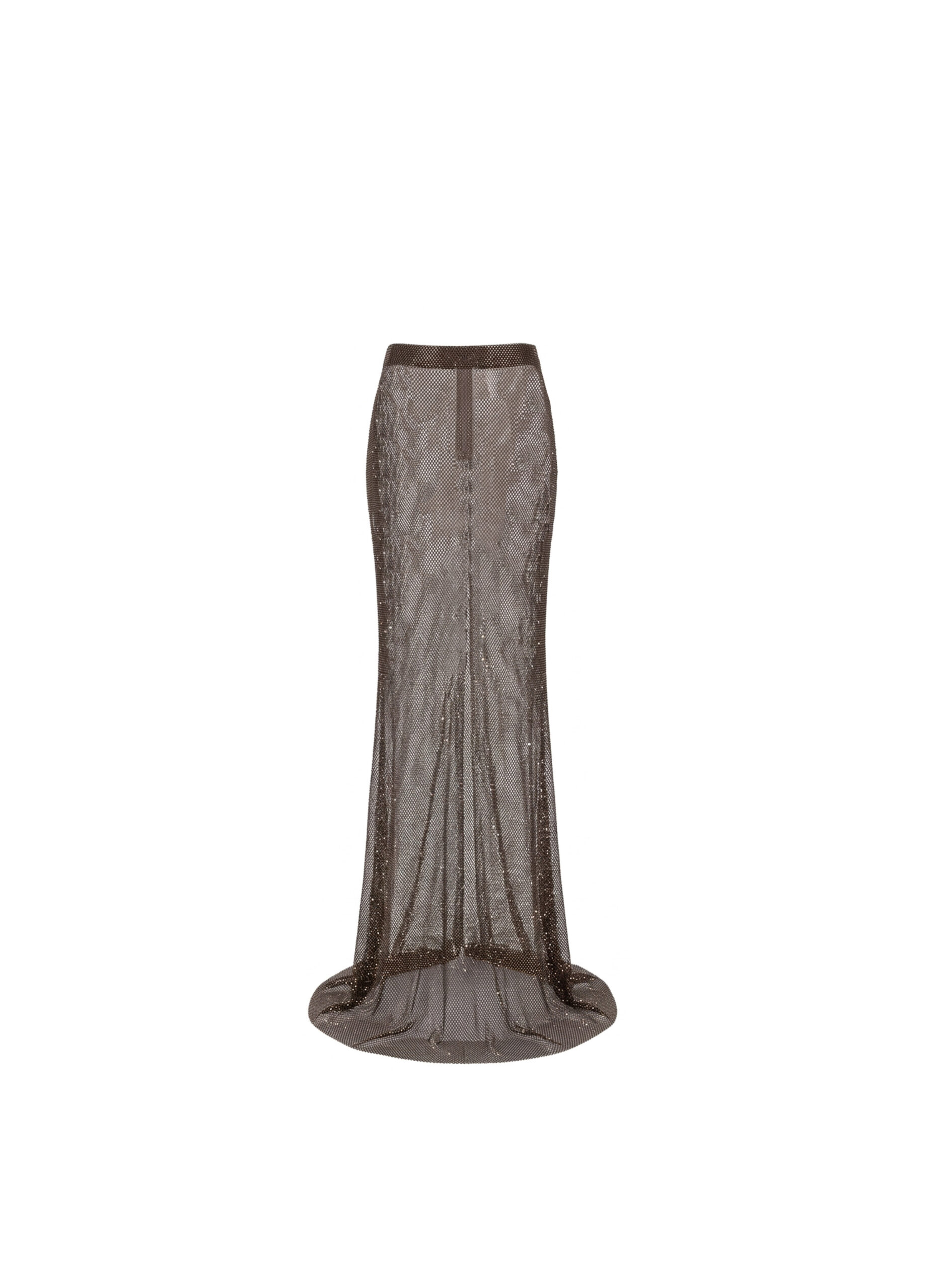Long Mermaid Sheer Skirt