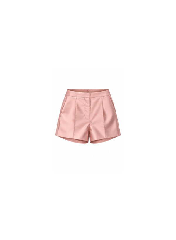 Shorts with Draped Belt