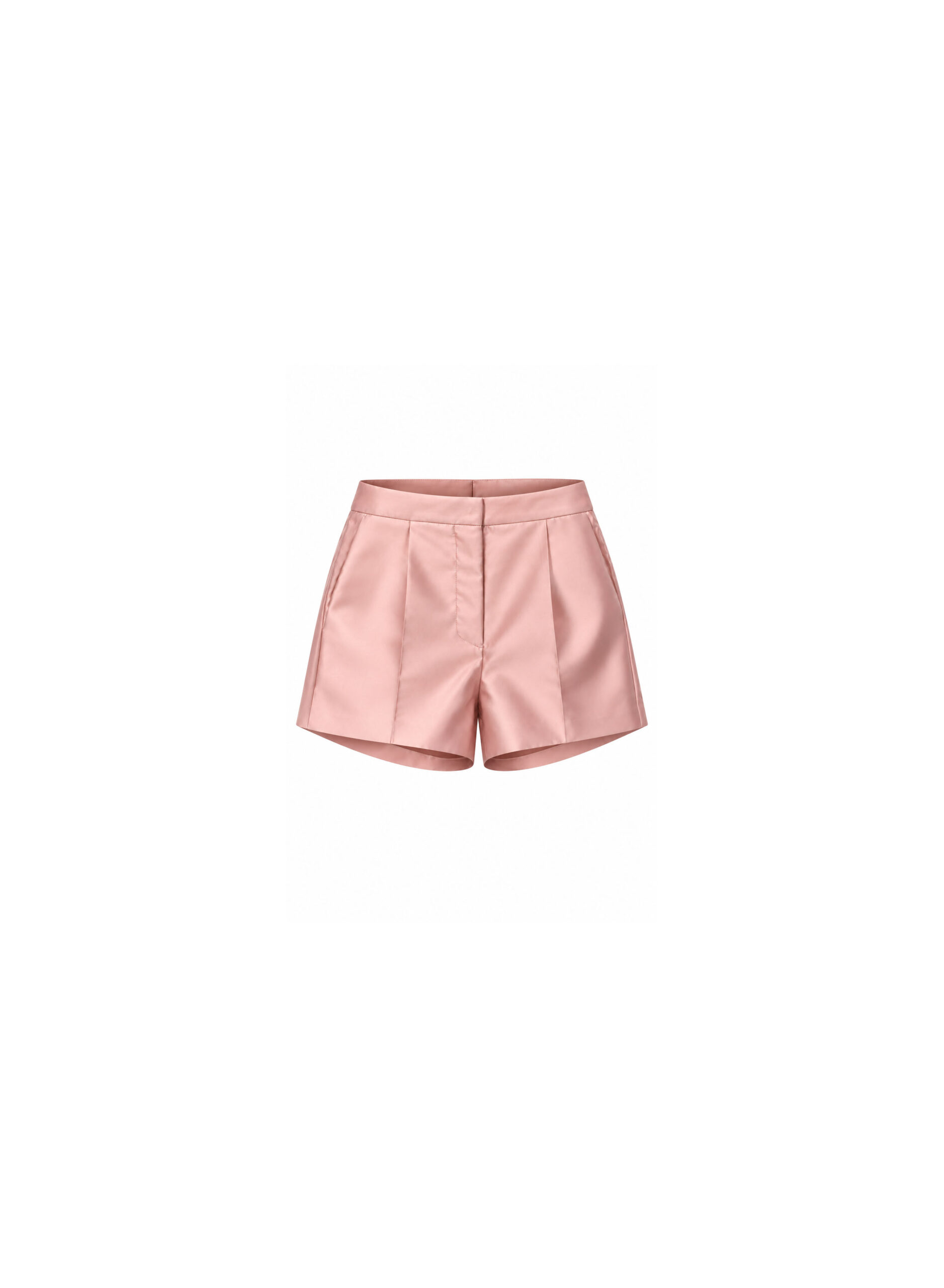 Shorts with Draped Belt