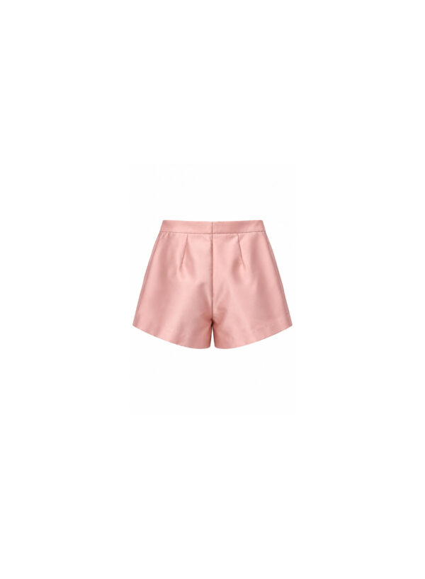 Shorts with Draped Belt