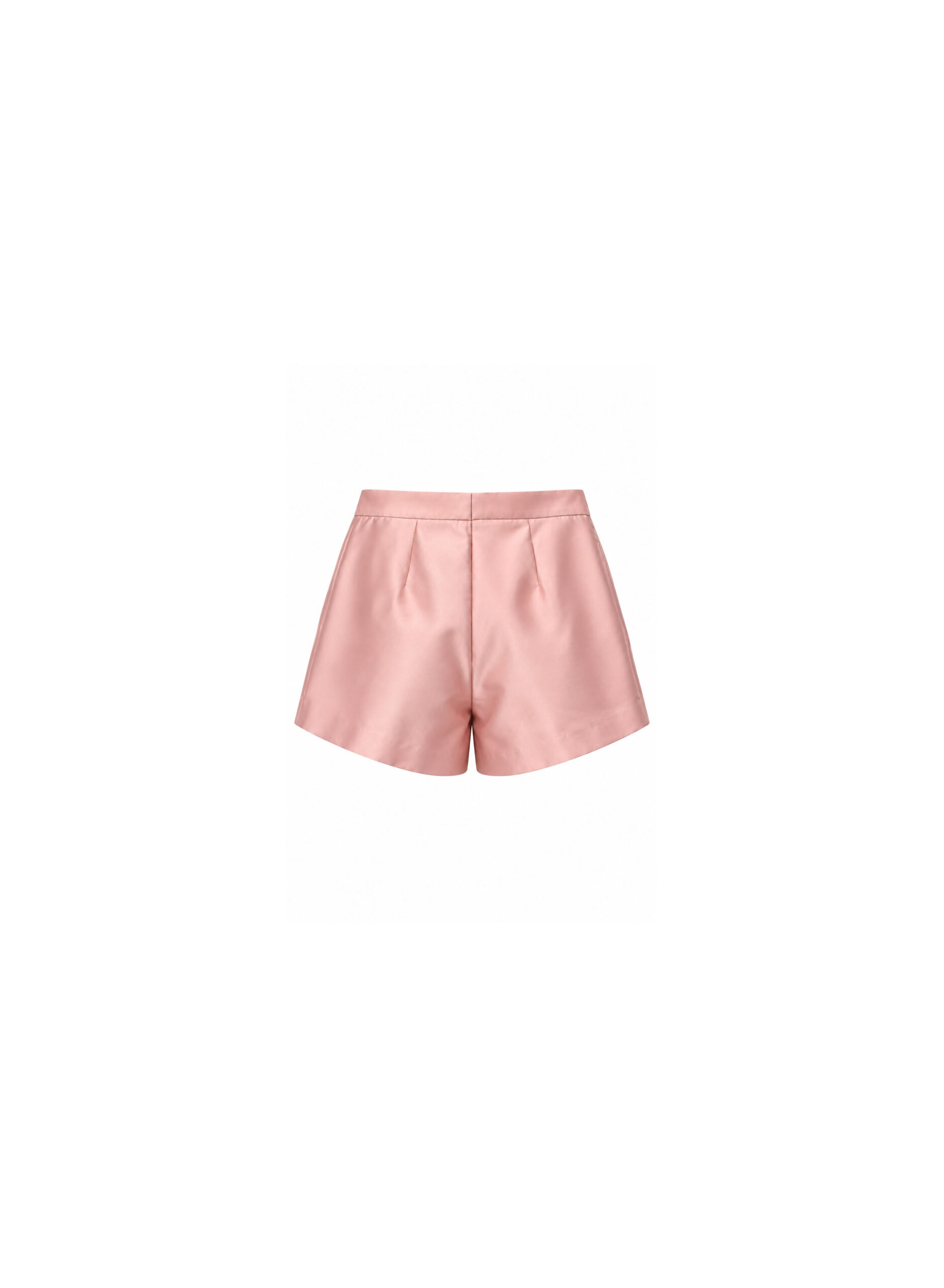 Shorts with Draped Belt