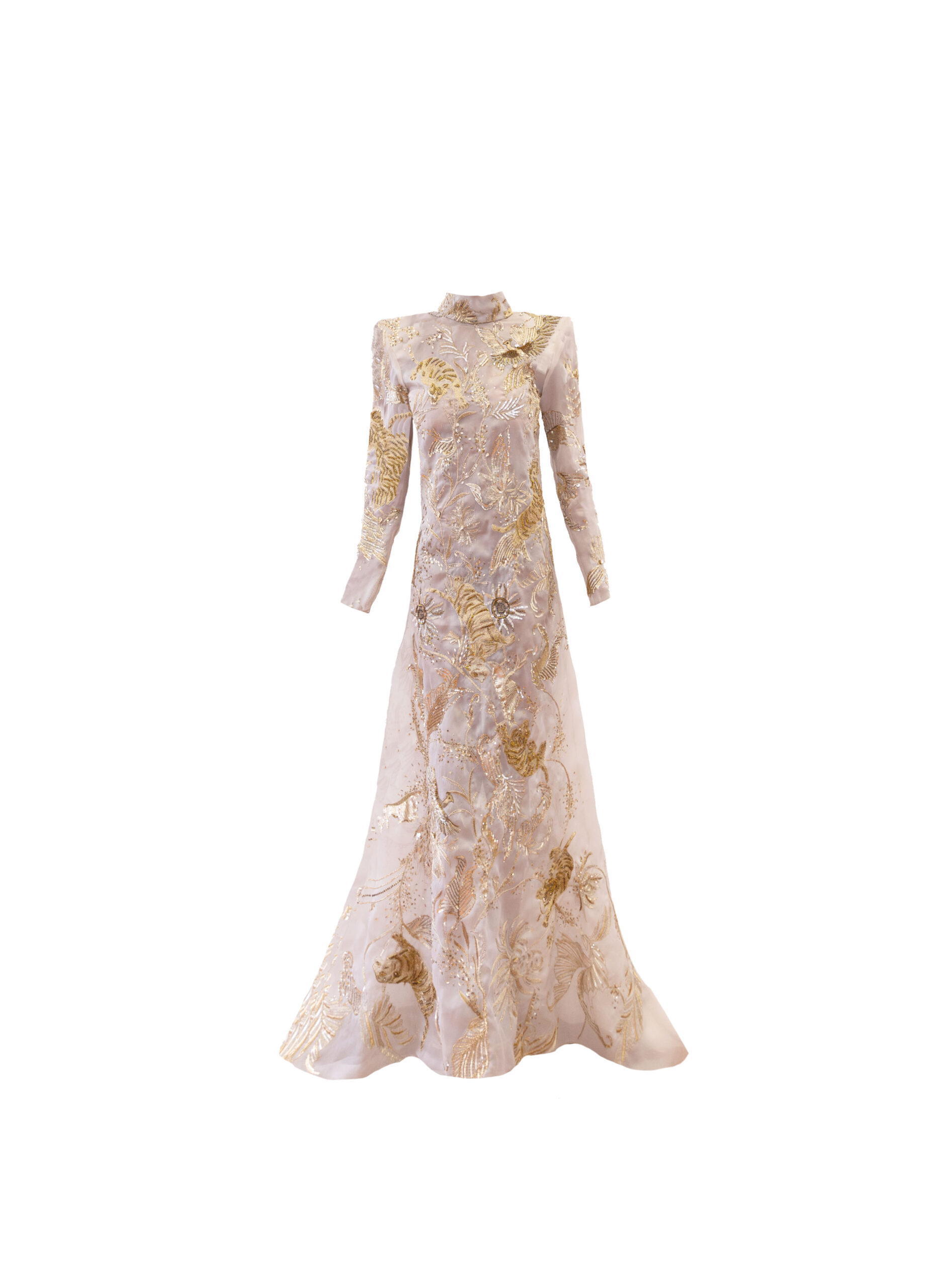 Handmade Embroidered Long Dress