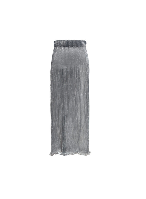 Ribbed Midi Skirt