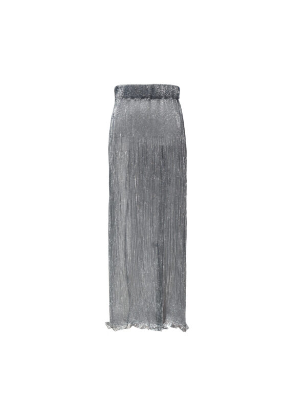 Ribbed Midi Skirt