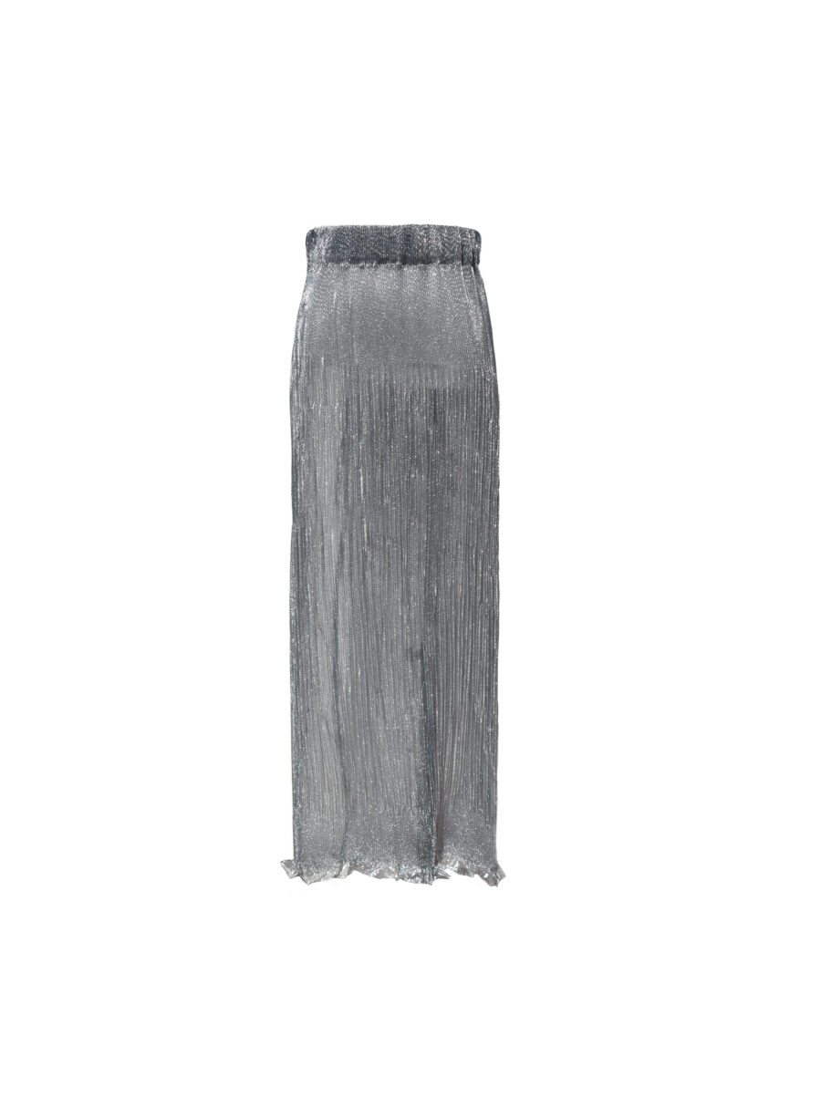 Ribbed Midi Skirt