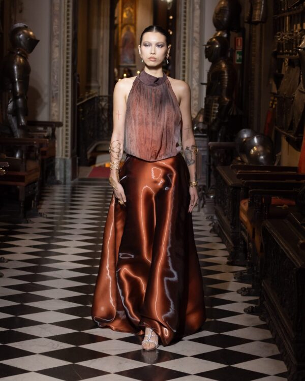 Long Wide Skirt
