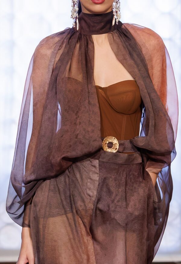 Cape with Jewel