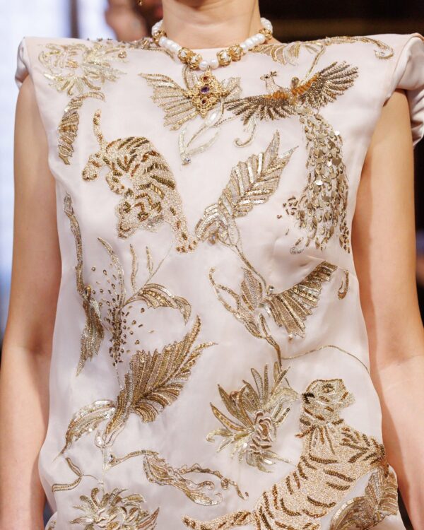 Handmade Embroidered Long Dress